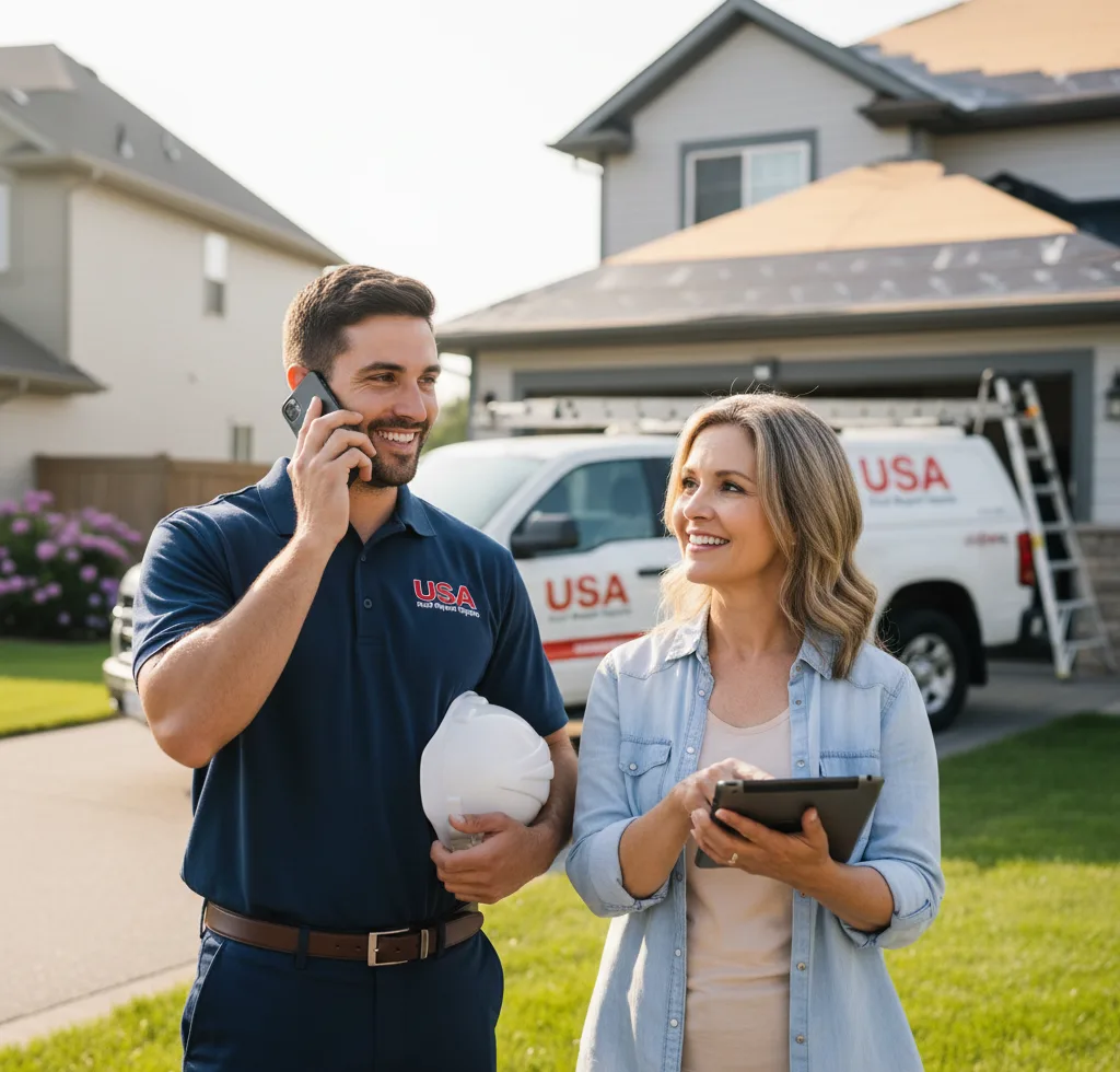 USA Roof Repair Experts customer support in Waterport